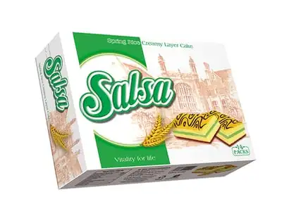 SALSA - LAYER CAKE 380 (STRAWBERRY FLAVOUR)