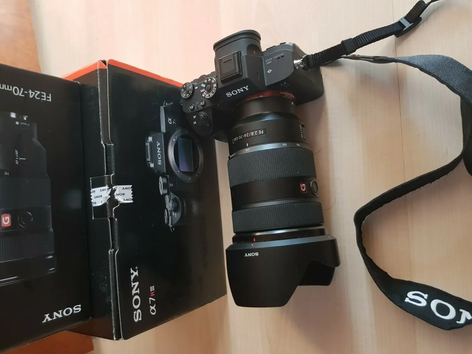  Оптовая продажа для Sony Alpha a7 III беззеркальная цифровая камера с полной рамкой 24.3MP комплектом объективов