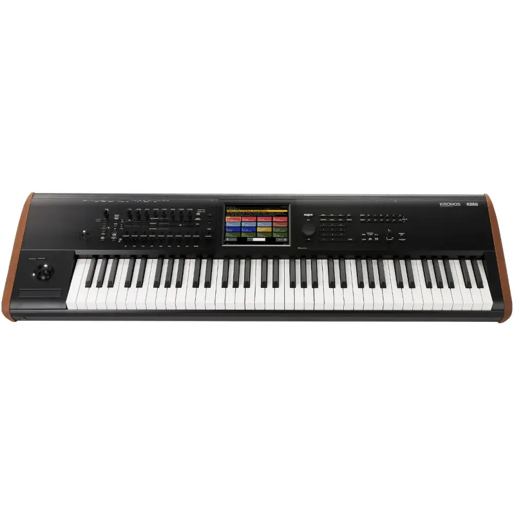 Новые и неиспользованные Korg Kronos 73 Ключ Музыка SGX-2 двигателя Кронос версии системы 3 0 комплект с на сцене KPK6520