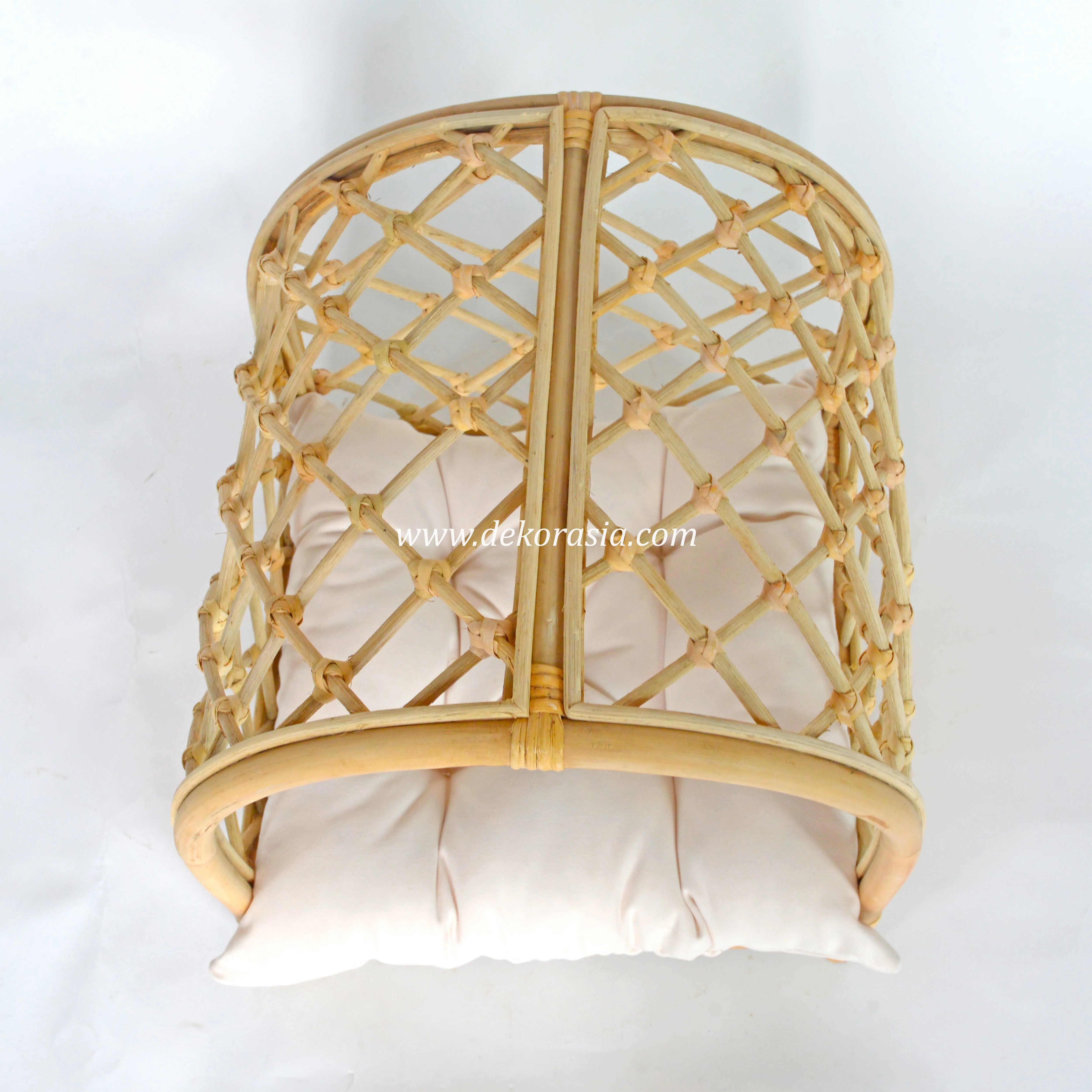 Rattan Pet Bed Cat Dog Cushion Pet Beds, Soft and Comfortable for Pets Luxury Pet Bed, Sofa Beds Pet Cages & Houses Animal Cages