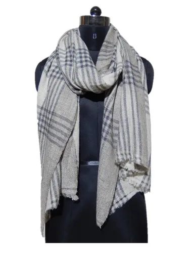 100% шерстяной шарф зимняя одежда для женщин осенне-зимний 2021 Пашмина кашемировые стильные шали в клетку теплые шарфы