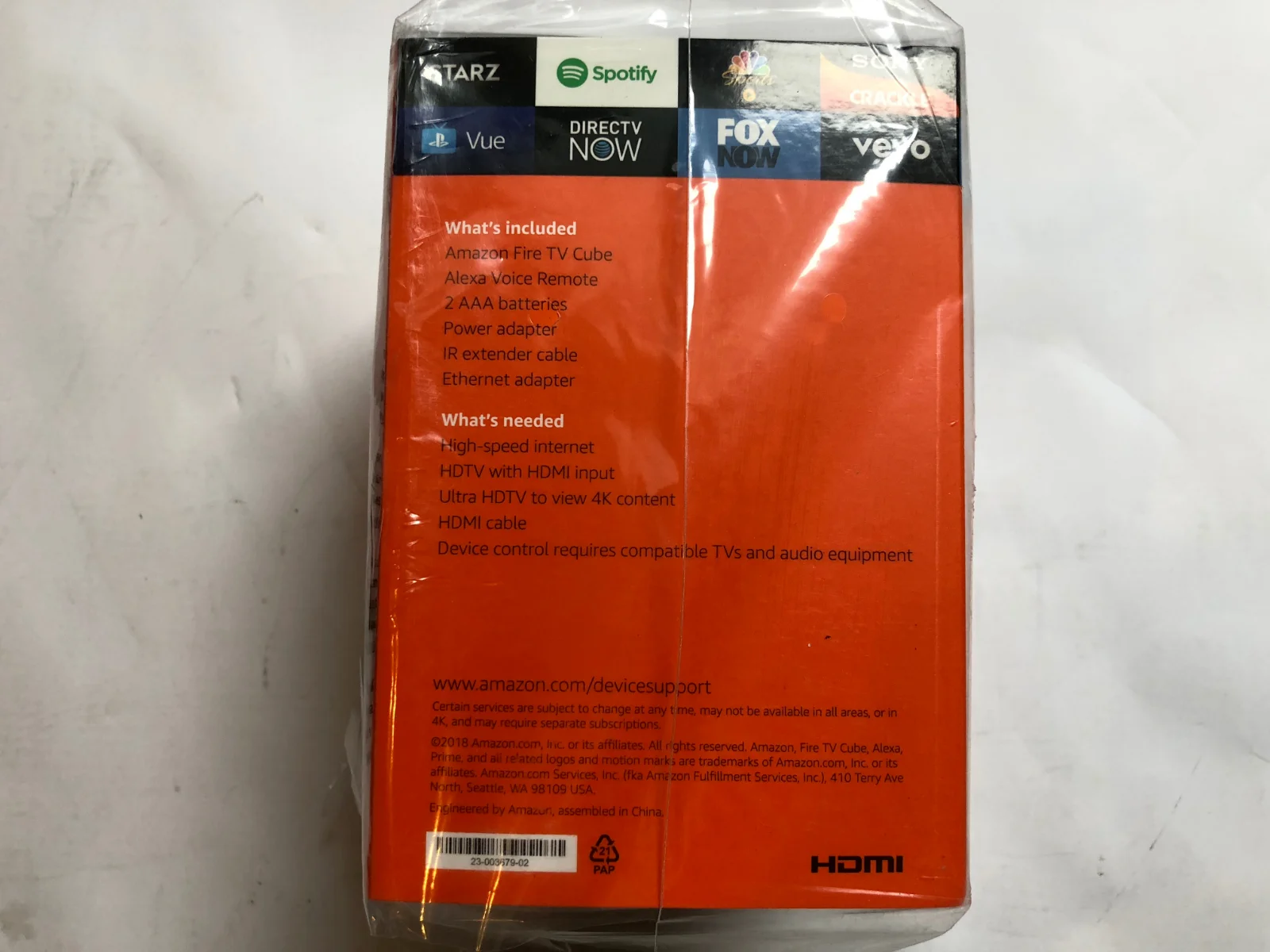 
Amazon Fire TV Cube 4K 16GB 2nd Gen Streaming Media Player NEW LATEST 2019 