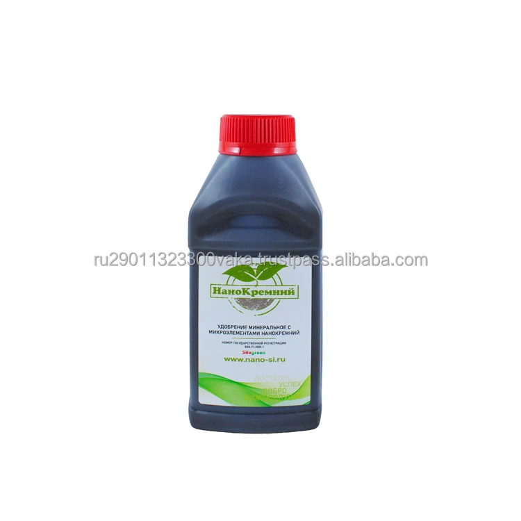Natural product mineral fertilizer with silicon prevents the development of pathogenic microflora fertilizer
