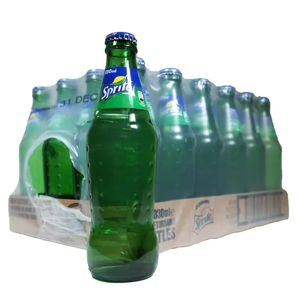 High Quality Sprite Glass Bottle 200ml Soft Drink.