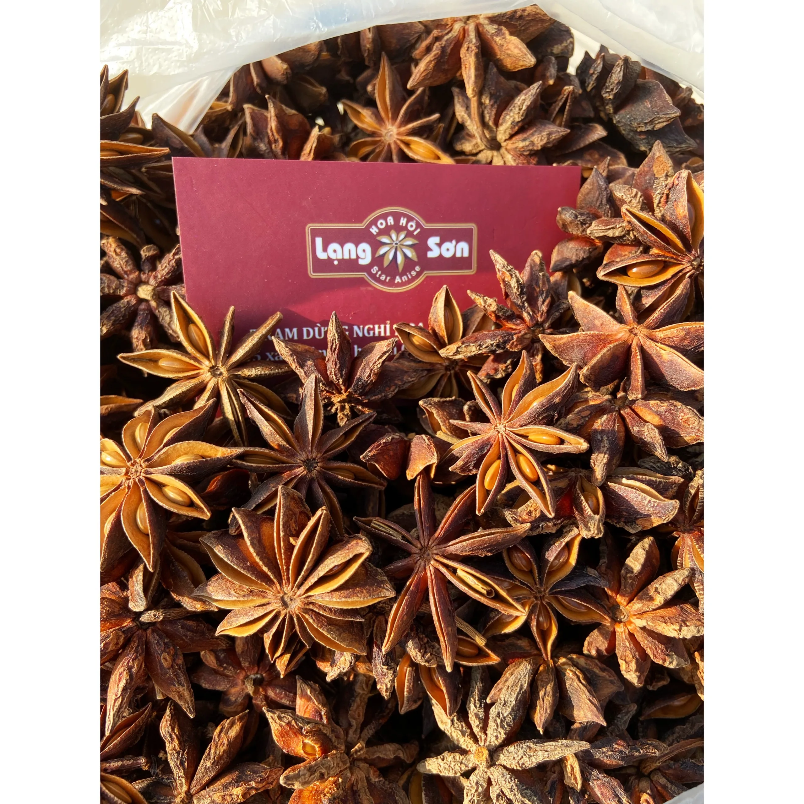 Aniseed Vietnam Brown Dried Star Anise In Lang Son With Grade AA Premium Quality Shelf Life 3 Years Bulk