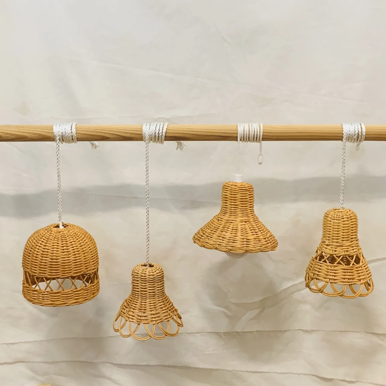 Rattan outdoor decoration lampshade