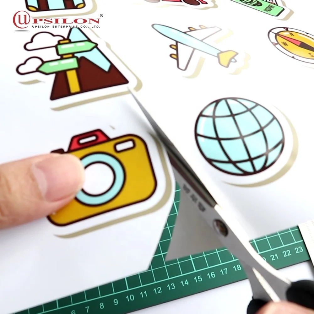 Inkjet Printing Glossy Adhesive A4 Personalised Stickers