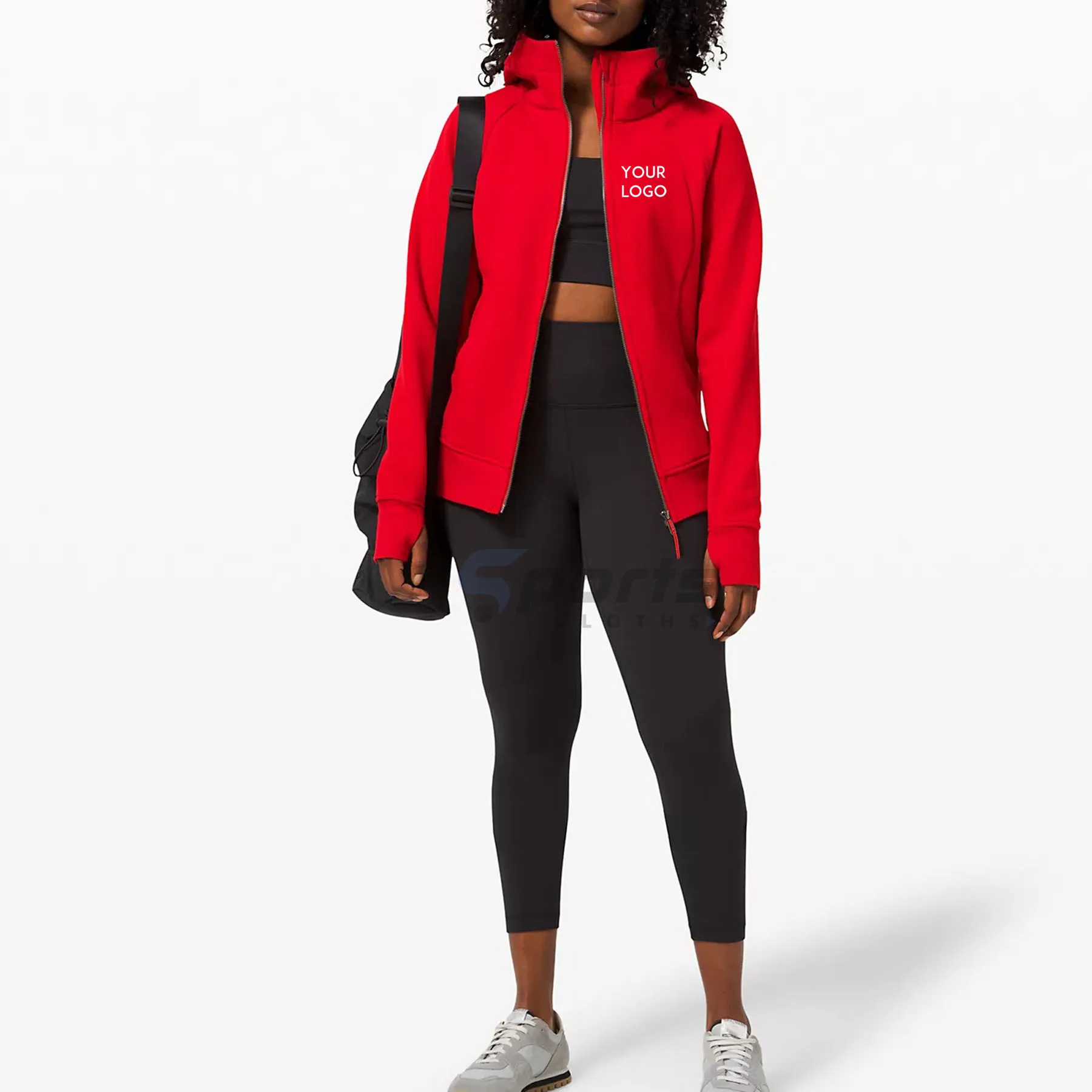  Изготовленный На Заказ пуловер Женская толстовка высокого качества оптовой цены из производителя негабаритных куртка с капюшоном