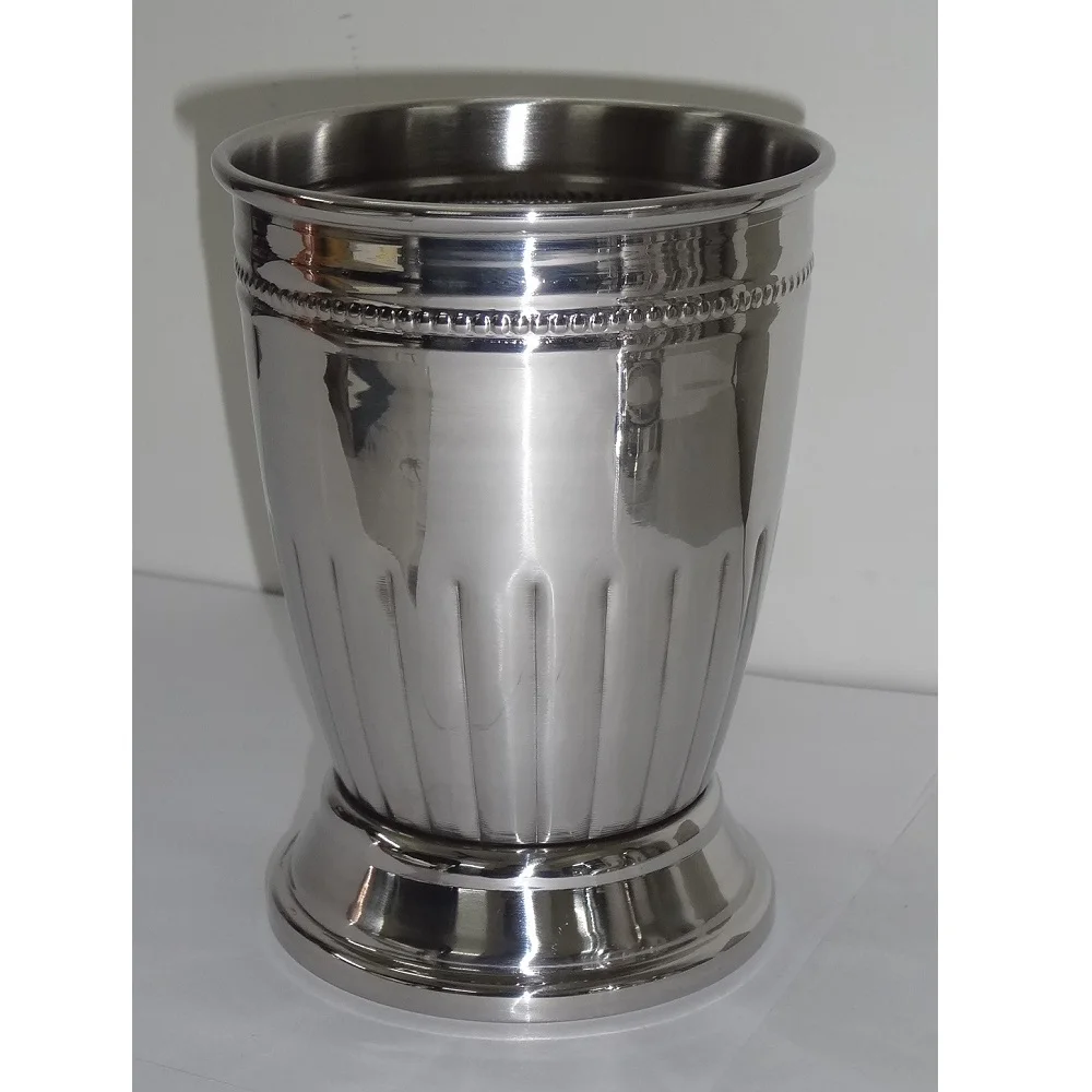 Handmade Stainless Steel Mint Julep Cup good Quality Drinkware Silver Mugs At Wholesale Price