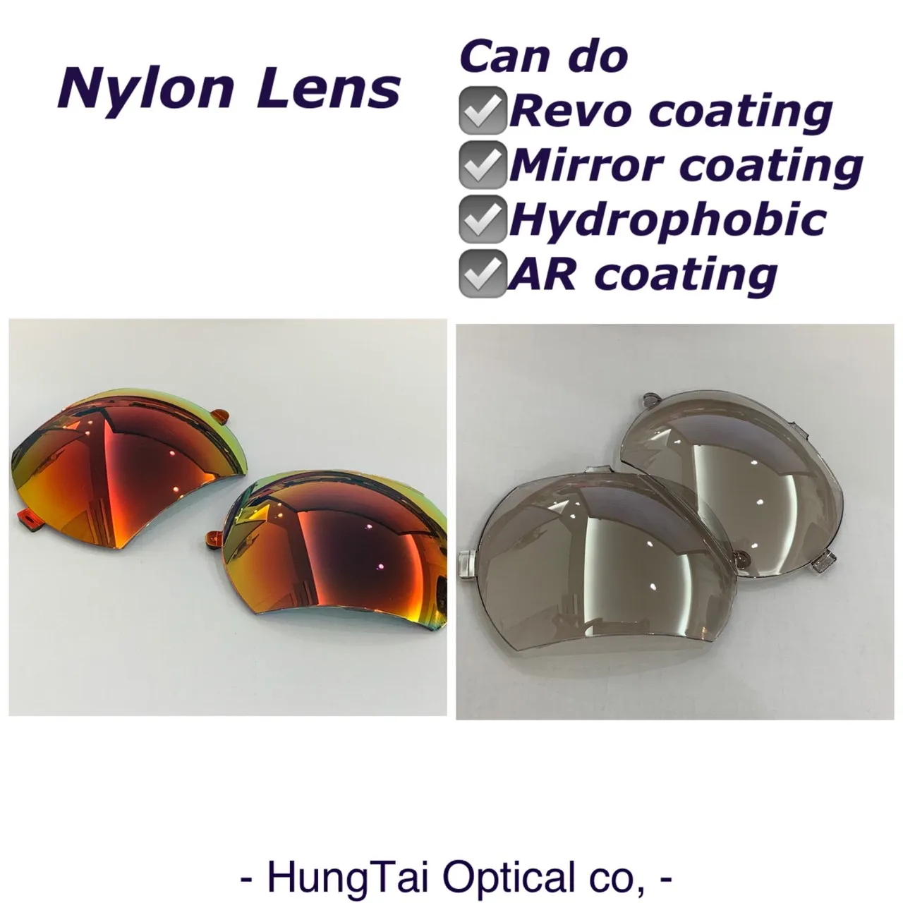 Sport Nylon lens Wholesale Manufacturer Nylon Sunglasses lens