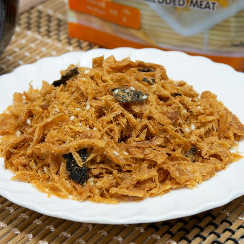 High quality Dried shredded pork Vegan Vegetarian from Thailand Ready to eat room temperature premium grade