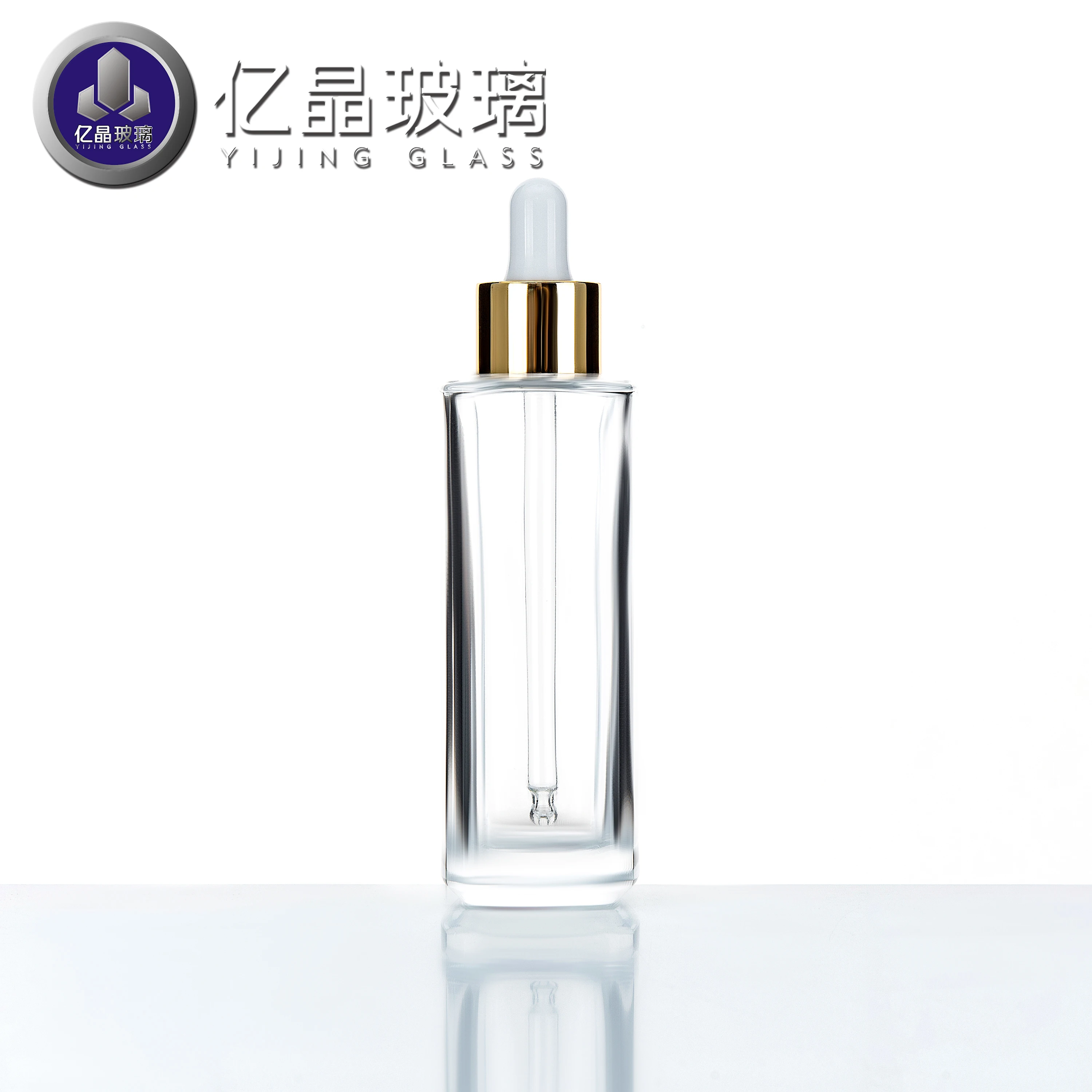 
China 85g Custom Color or White Facial Oil Essential Oil Bottle 60ml Diameter 36.5 mm 
