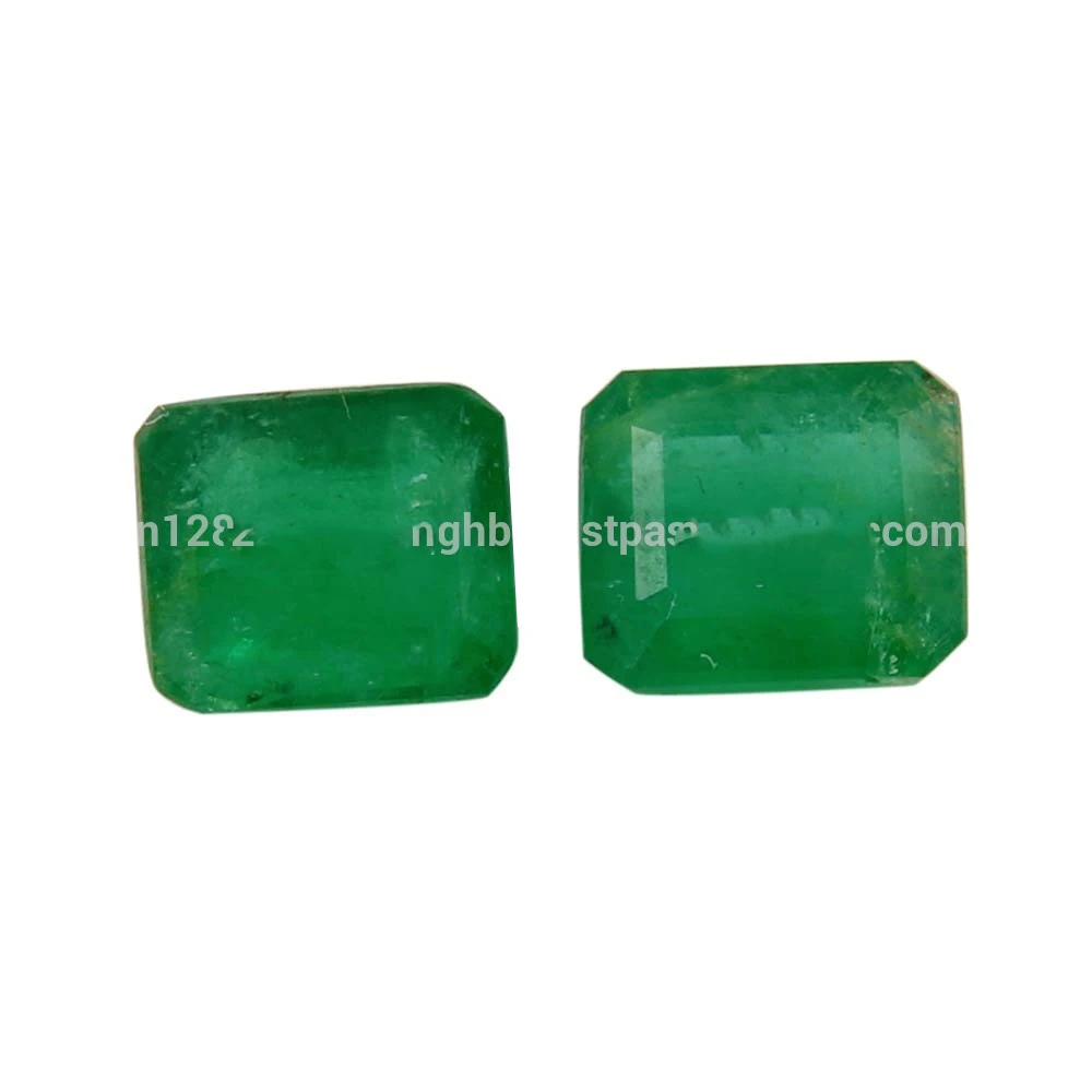 Emerald Gemstones Jewelry Making Stone Natural Loose Cut Green 100% Natural Color Narnoli Gems 2.32 Ct Octagon Custom