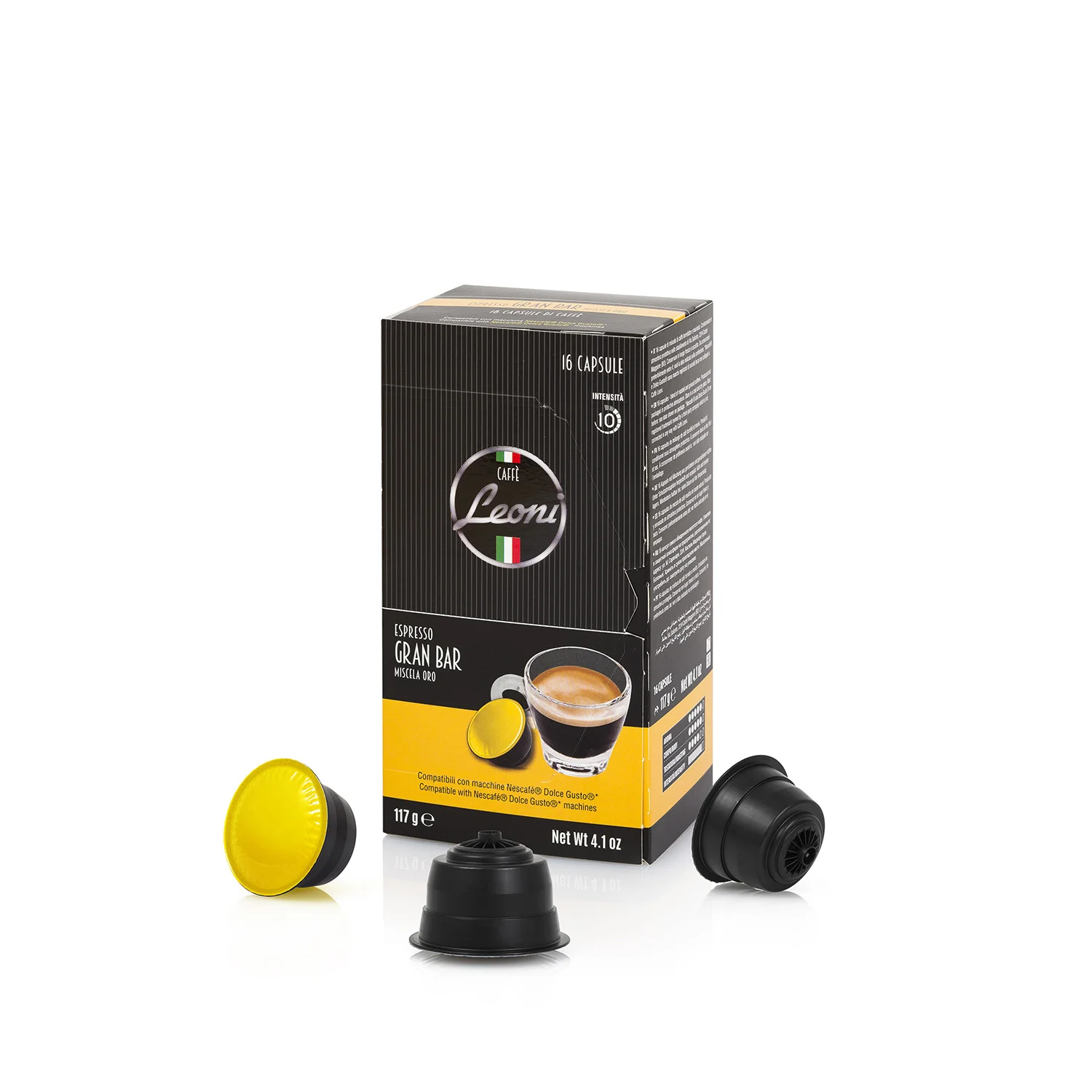  Пластиковые капсулы Dolce Gusto Leoni Сделано в