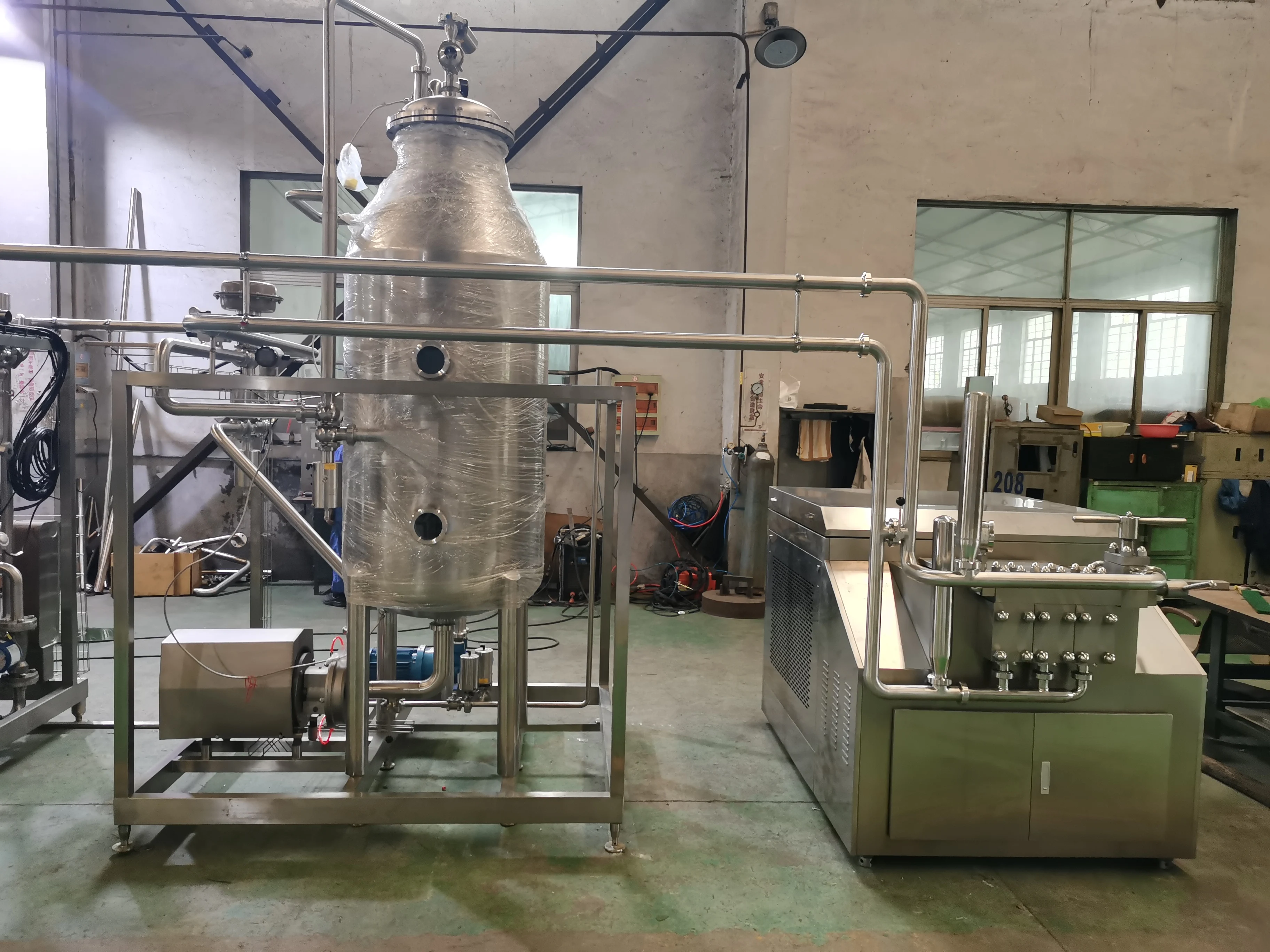 2000L Homogeneizador   Milk High Pressure Homogenizer    High Quality Homogenizer