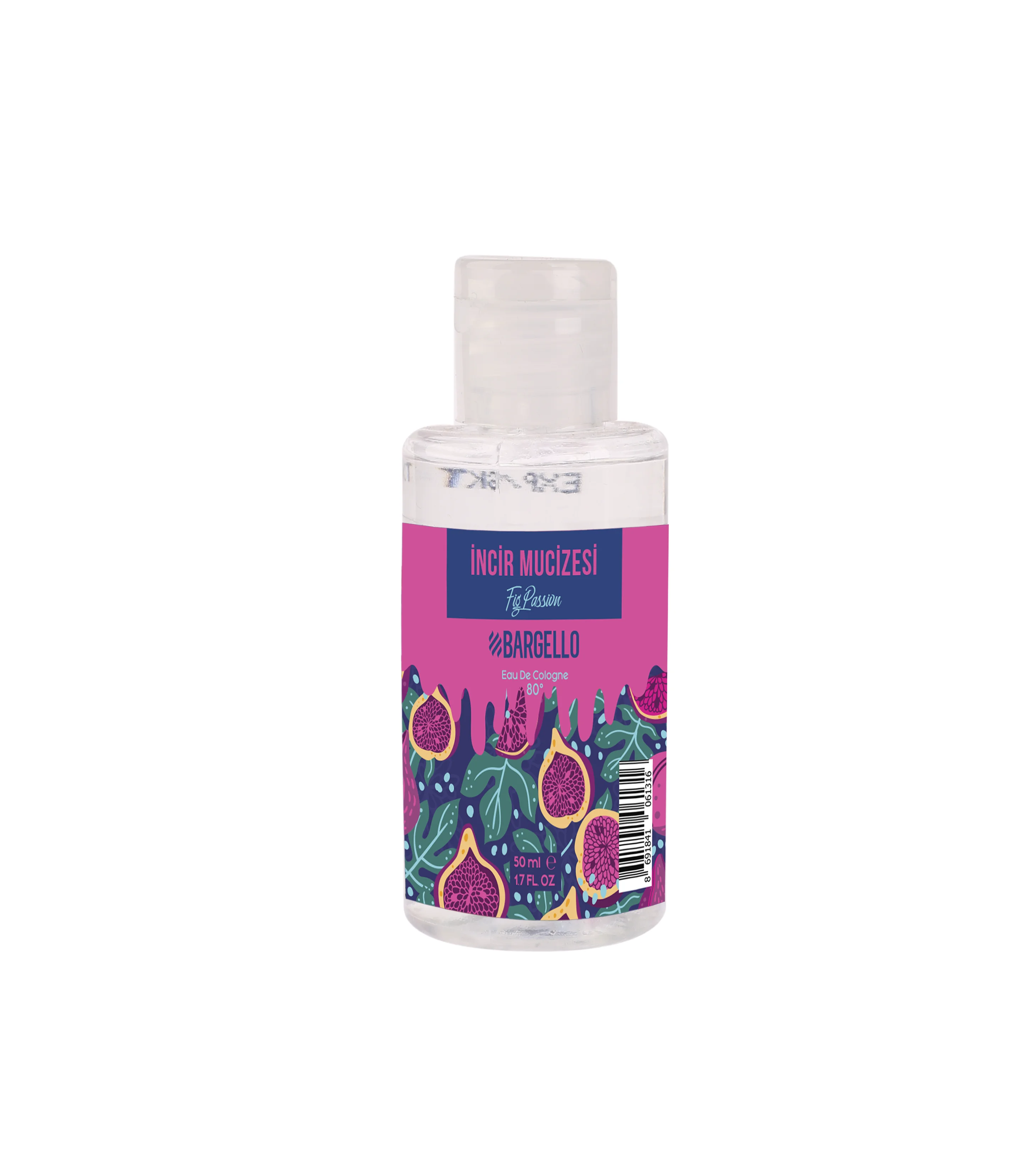 Bargello 50 ml Plastic Cologne - Chocolate Dream, Lemon Garden, Ice , Fig Passion, Ocean Breeze 2021