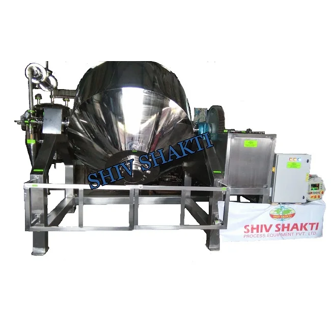 Rotocone Vacuum Dryer For Agro