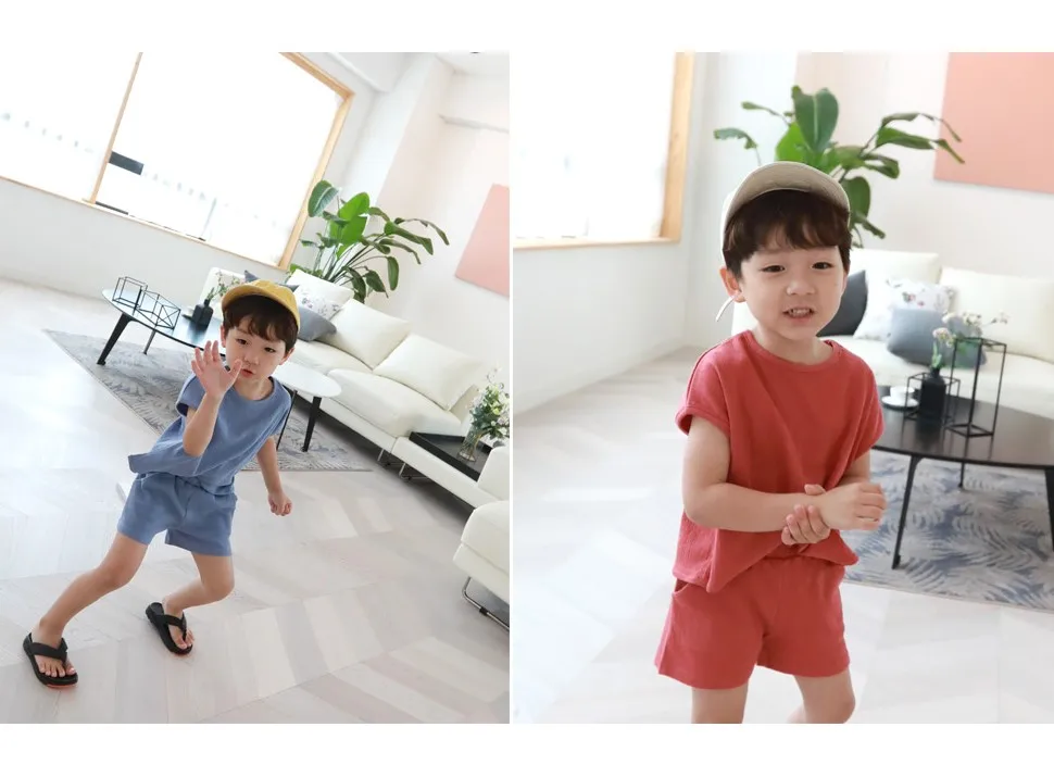 kids boys and girls clothing Monet SET (5~17 size)_ korean clothing made in korea