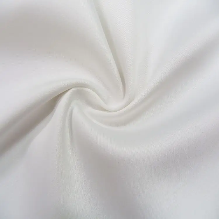 LCL325 Taiwan 97.5% Polyester 2.5% Spandex Two Way Stretch Heavy Satin Wedding Gown Fabric