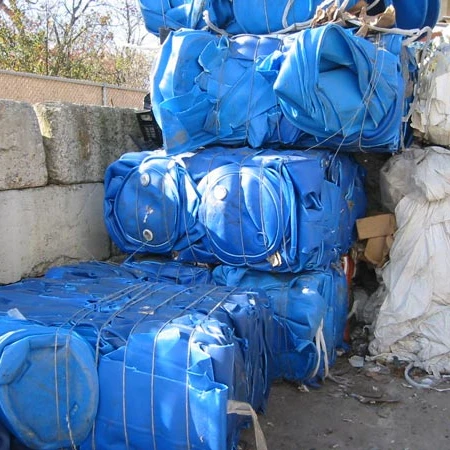 HDPE Синие барабаны хлопья/барабаны из ПВП