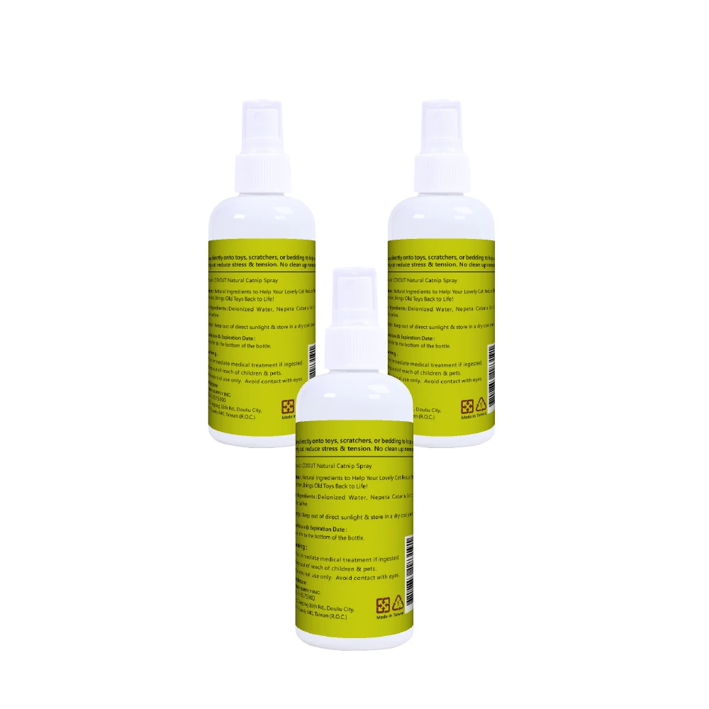 Natural Cat Toy Spray Vet Recommended Stress Relief Fear Relief Cat Friendly Spray