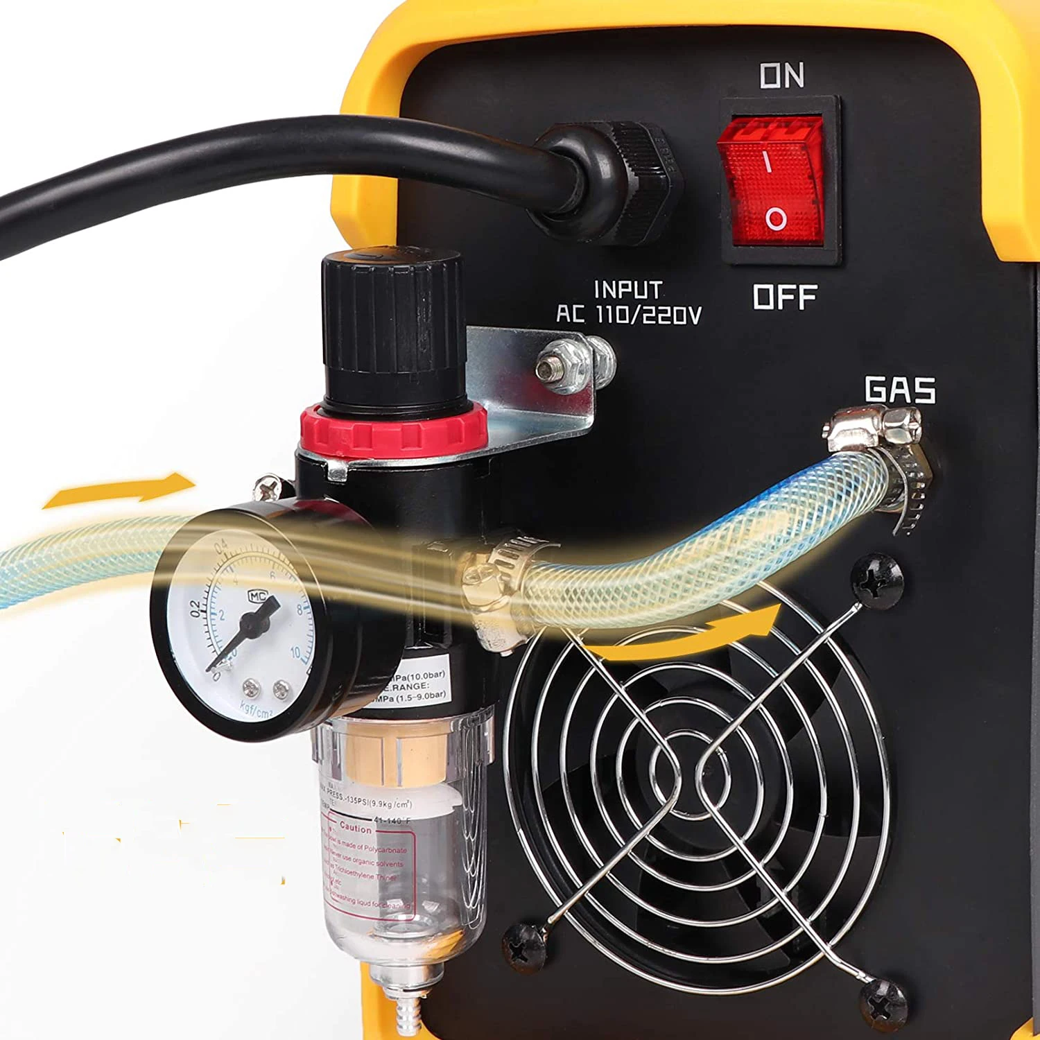 Несенсорный пилотный дуговой воздушно-плазменный резак Sugon двойное напряжение 110 В/220 В бтиз инвертор машина для резки металла 1/2 дюйма чистая резка