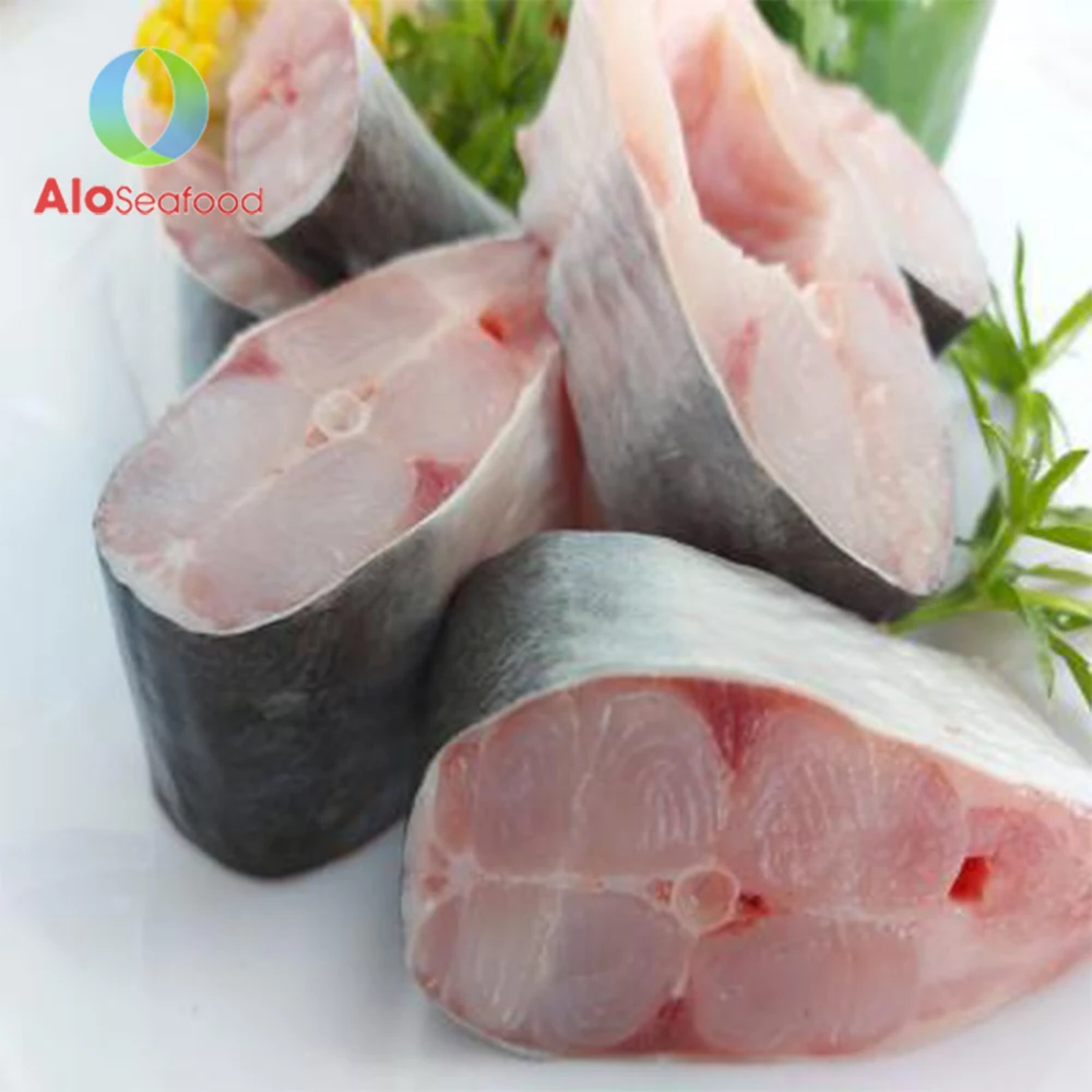 Frozen Fish Pangasius Steak tail bone in and skin on with best price from Vietnam