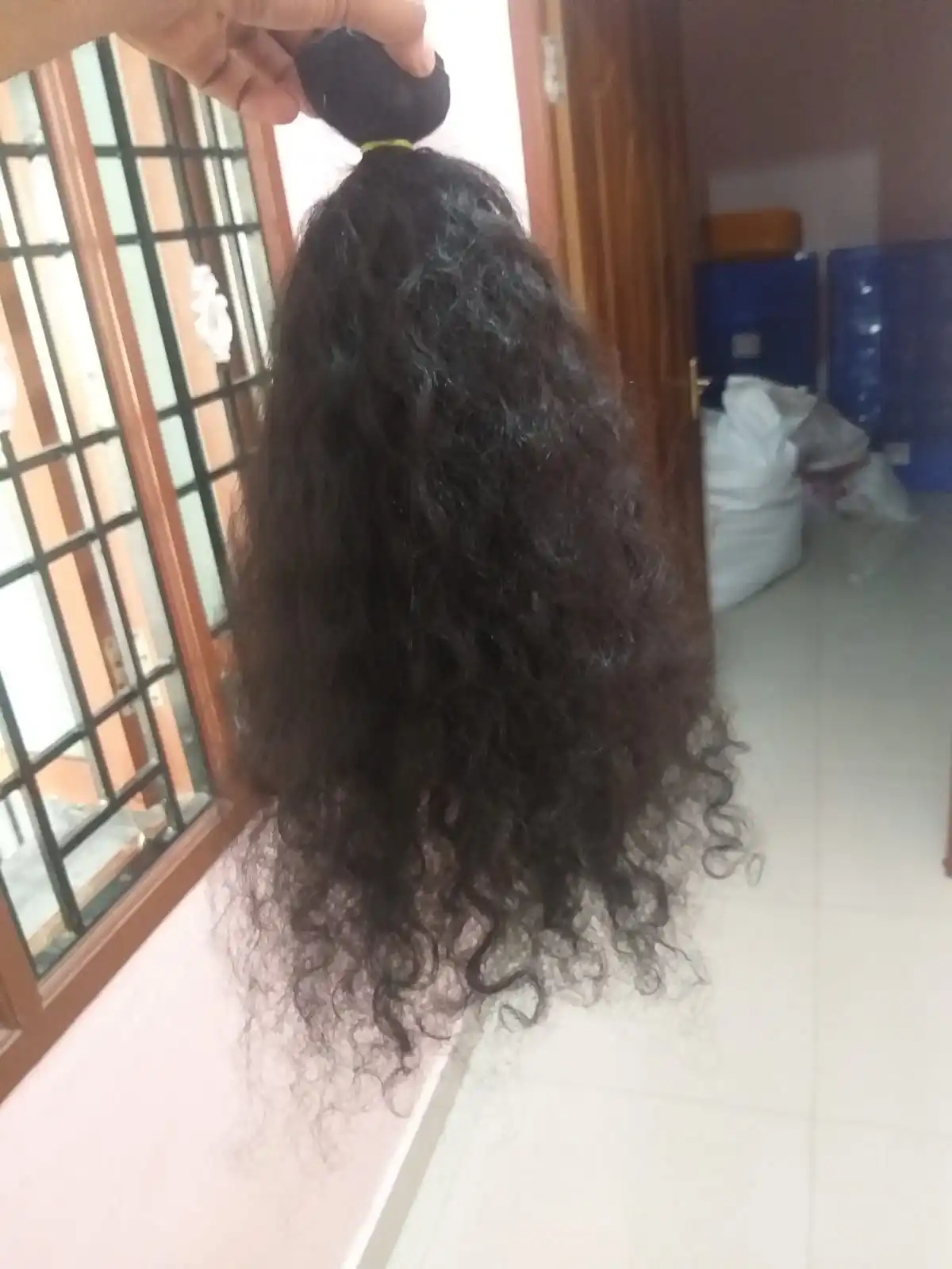 Premium Quality Tangle free hair virgin hairBundles Reasonable Price Curly Human Hair extensions Expertly Made Raw Indian Hair