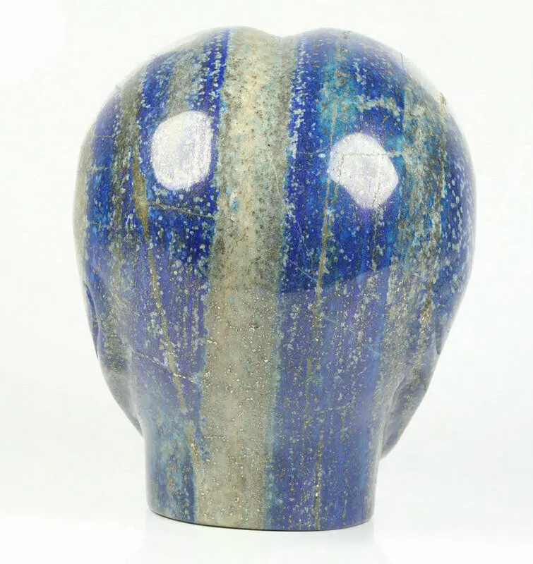 Mr Skull Crystal Skulls Wholesale  4 inches Lapis Lazuli  Female Alien Skulls   Carved Crystal Healing Crystals