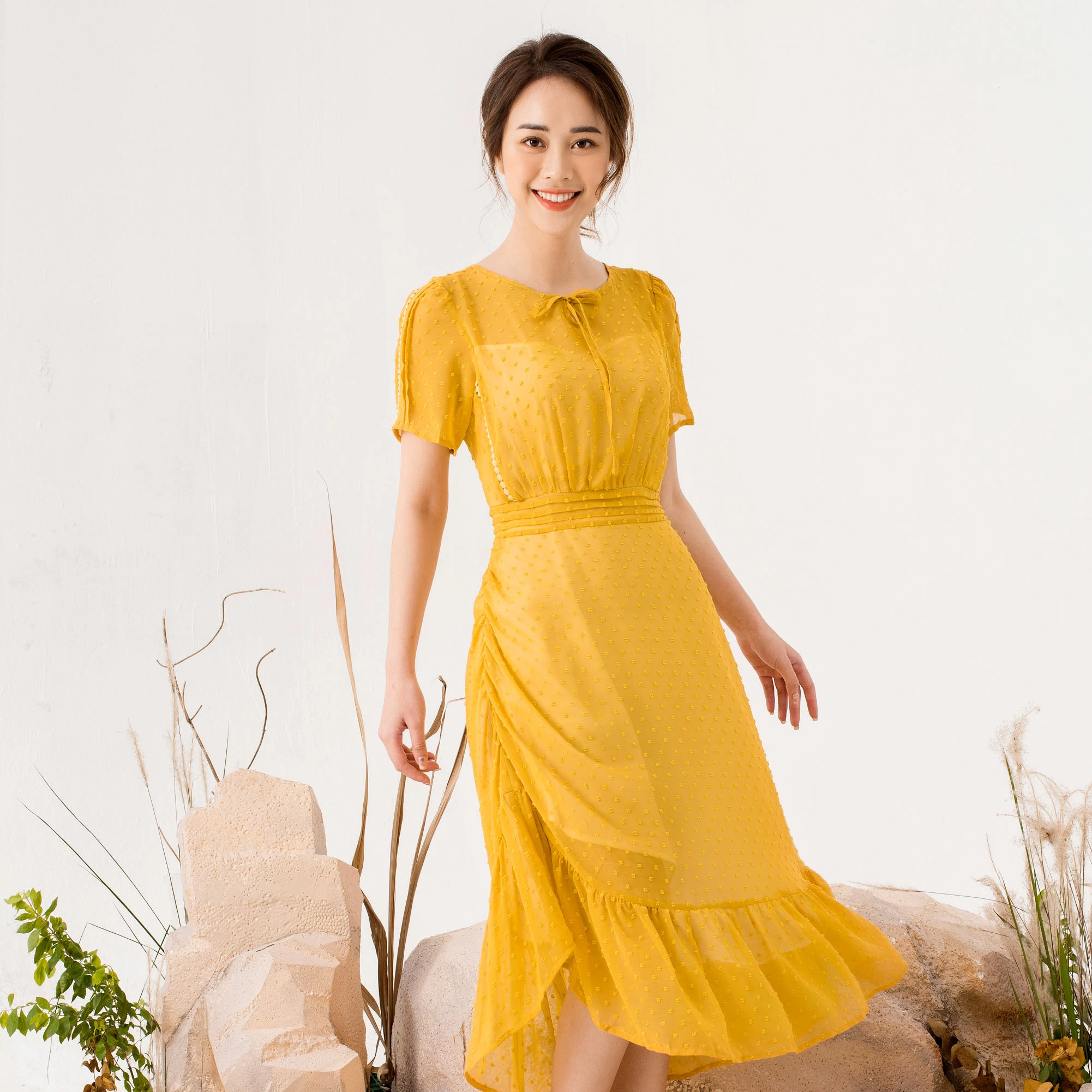 
 Летнее шифоновое Повседневное платье, производство Лето 2020, новый дизайн, супермягкий Шелковый шифон  