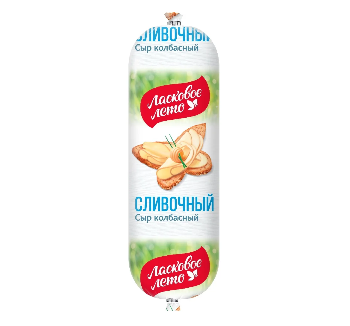 Processed cheese Laskovoe Leto creamy 40%, 250 g