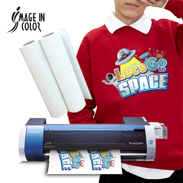 Wholesales Clear Inkjet Eco Solvent HTP Printable Transfer Paper for T-Shirt