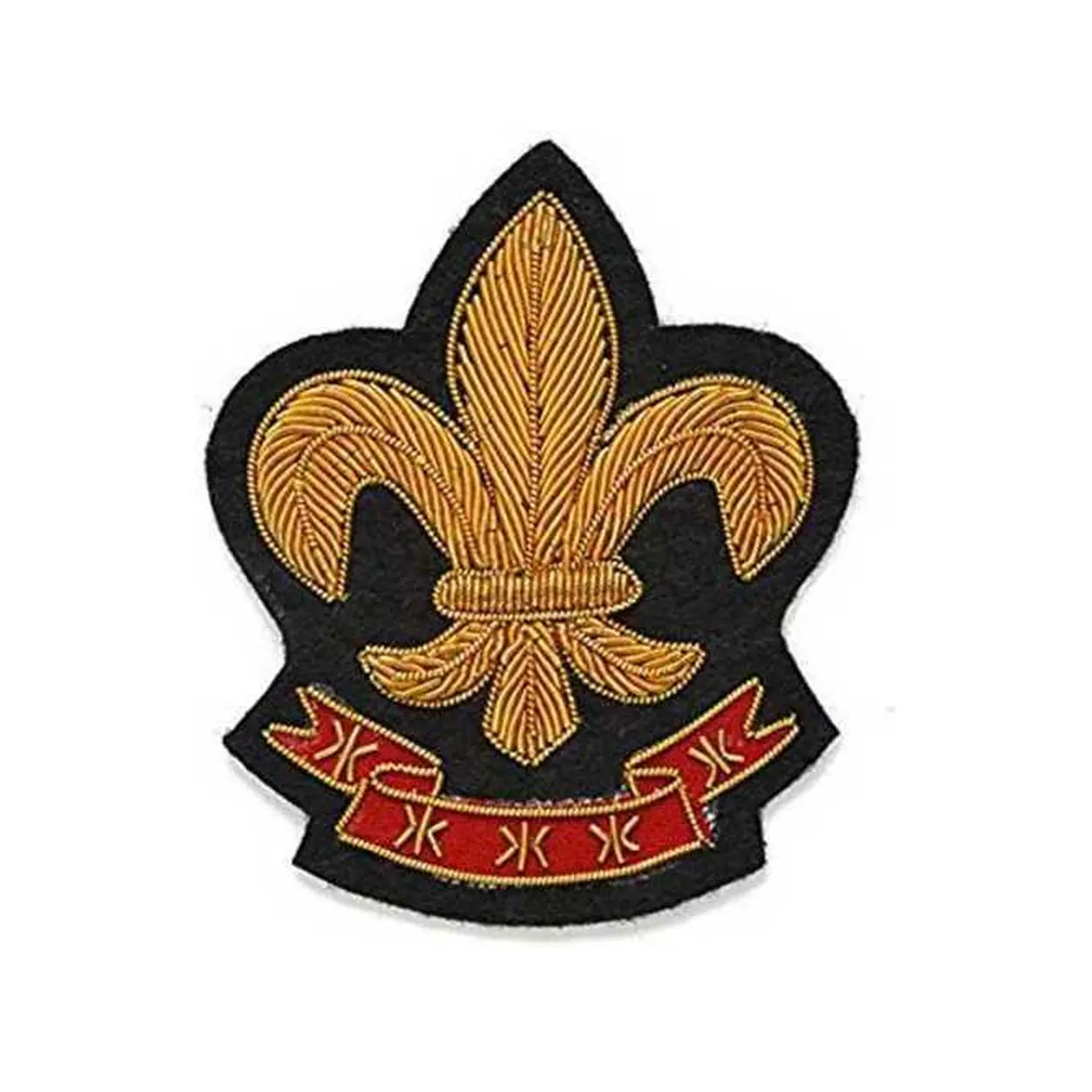 New Design Embroidered Badges Custom woven patch