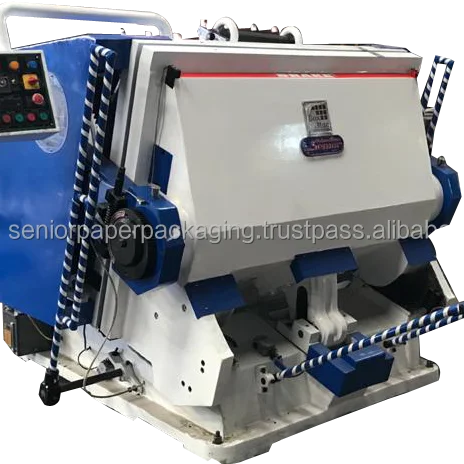 Hot Sale BOXMAC Die Punching Cutting Creasing Machine For Making Corrugated Carton Boxes