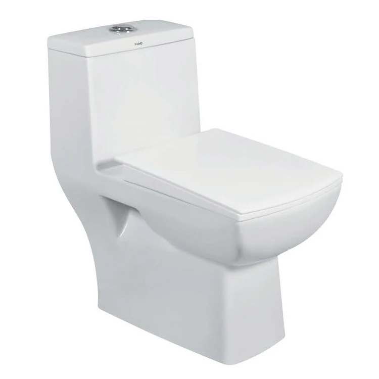 Modern Dual Flush System One Piece Siphon Water Closet Bathroom WC Ceramic 1 Piece Toilet Available at Factory Direct Price
