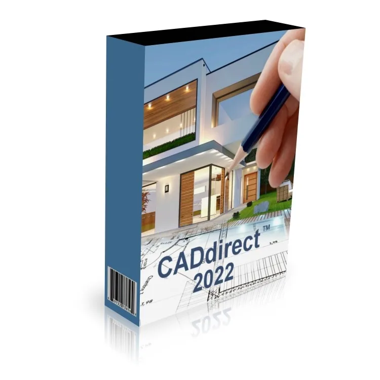 Caddirect 2022 (Германия) сеть 1 пользователь-плавающая Лицензия САПР система Autocad совместимая с системой САПР Windows 64 лицензионный ключ в наличии
