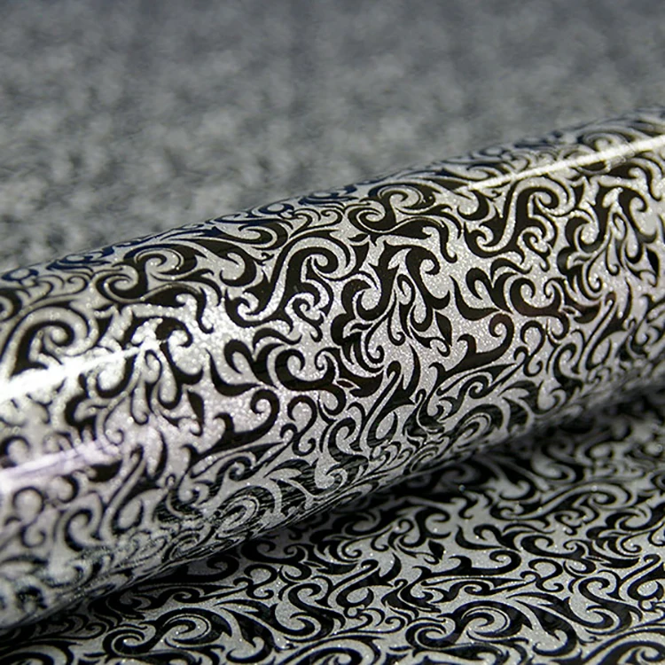 Weather Resistant For Outdoor Car Wrapping Capable Lamination PVC Glitter Film