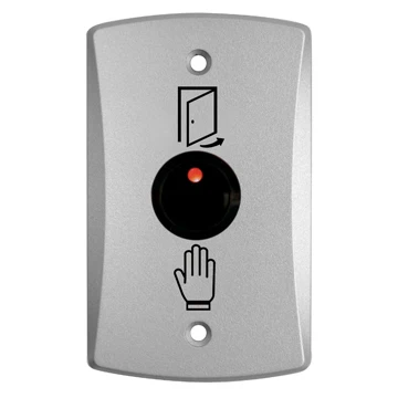 Waterproof DC/AC 10V~24V Infrared Sensor Switch No Touch Button For Door Access Control System Support adjustable opening time