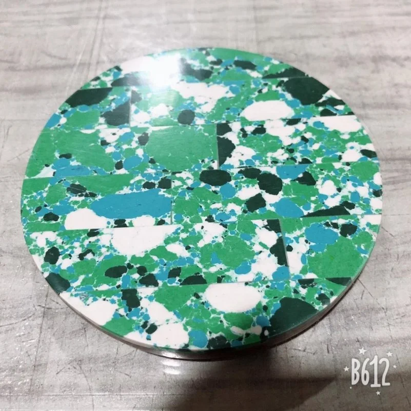 Wooden And Resin Coasters handmade wooden customized tea coaster sets tableware mate by lametierartz