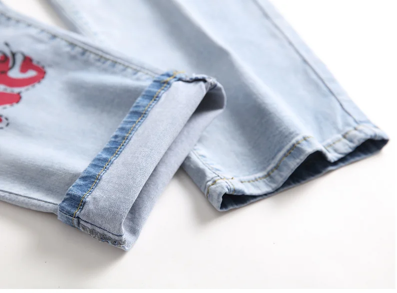 Pakistan Factory hot sales wholesale ripped jeans men low MOQ