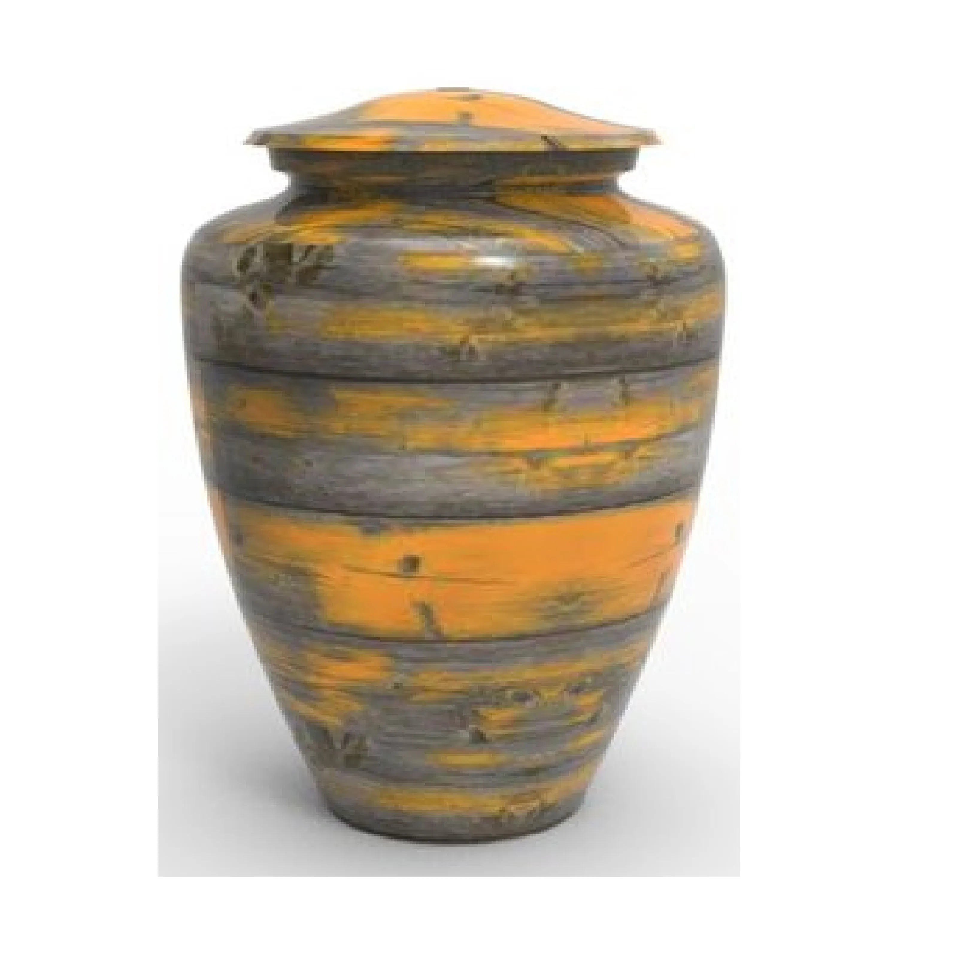 Manufacturer of Funeral Urns for Cremation Use Indian Handicrafts Metal Urns With Rose Design
