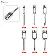 Sanguine Dental Trephine Bur for Teeth treatment Dental Implant Instruments Tissue Punch Kit With Autoclavable Bur Holder