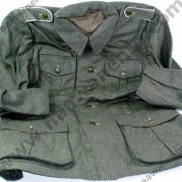 Пакистанский производитель Мужская ветрозащитная камуфляжная Туника WW2 немецкая M40 100% шерстяная туника