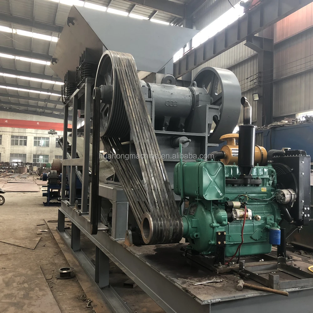 Full Service Cheap Carbon Gravel Calcite Stone Ballast Jaw Crusher Price For Gold Ore With Screen