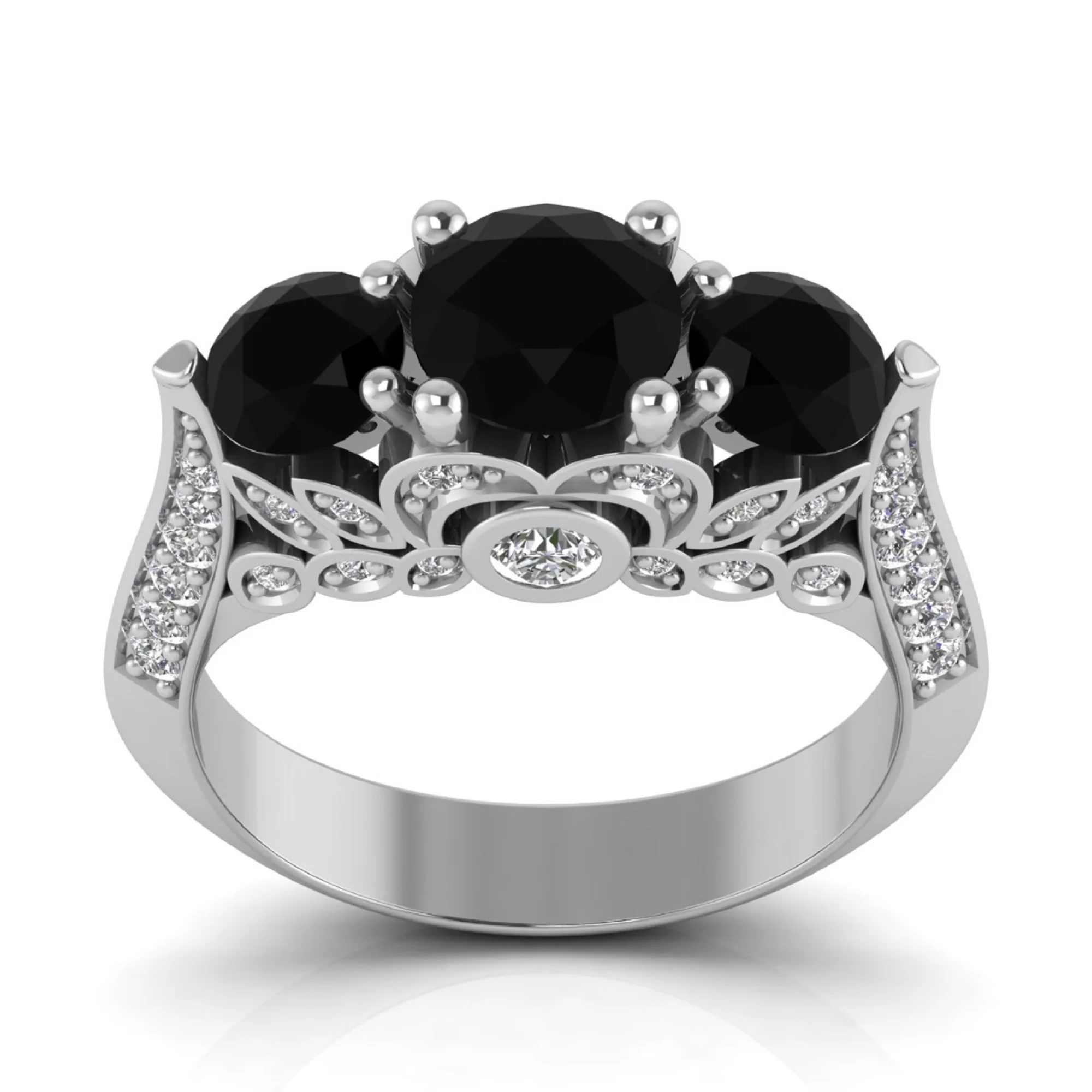 Real Black diamond natural loose diamond wholesale price for all sizes and shapes of black diamond ready stock free shipping