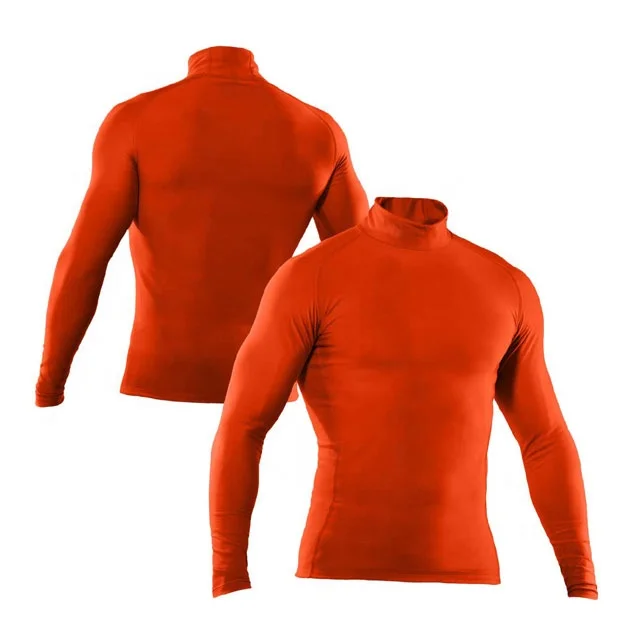 Men Compression Thermal Shirts Base Layer Long Sleeve Sports Gym Shirt Tops THERMAL WINTER COMPRESSION TOPS