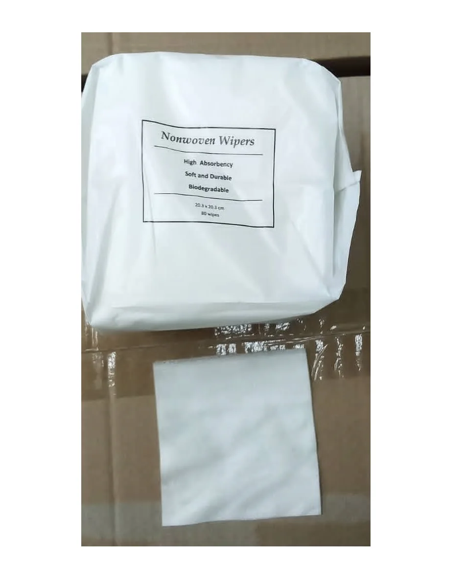 
Cleanroom Wiper Lint Free Non Woven Cleaning Wipers in Multiple Sizes 