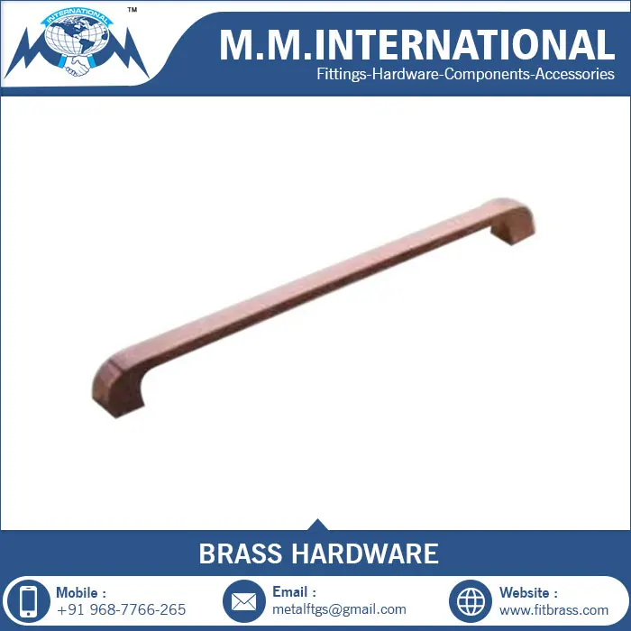 100% Pure Brass Modern Door Handle