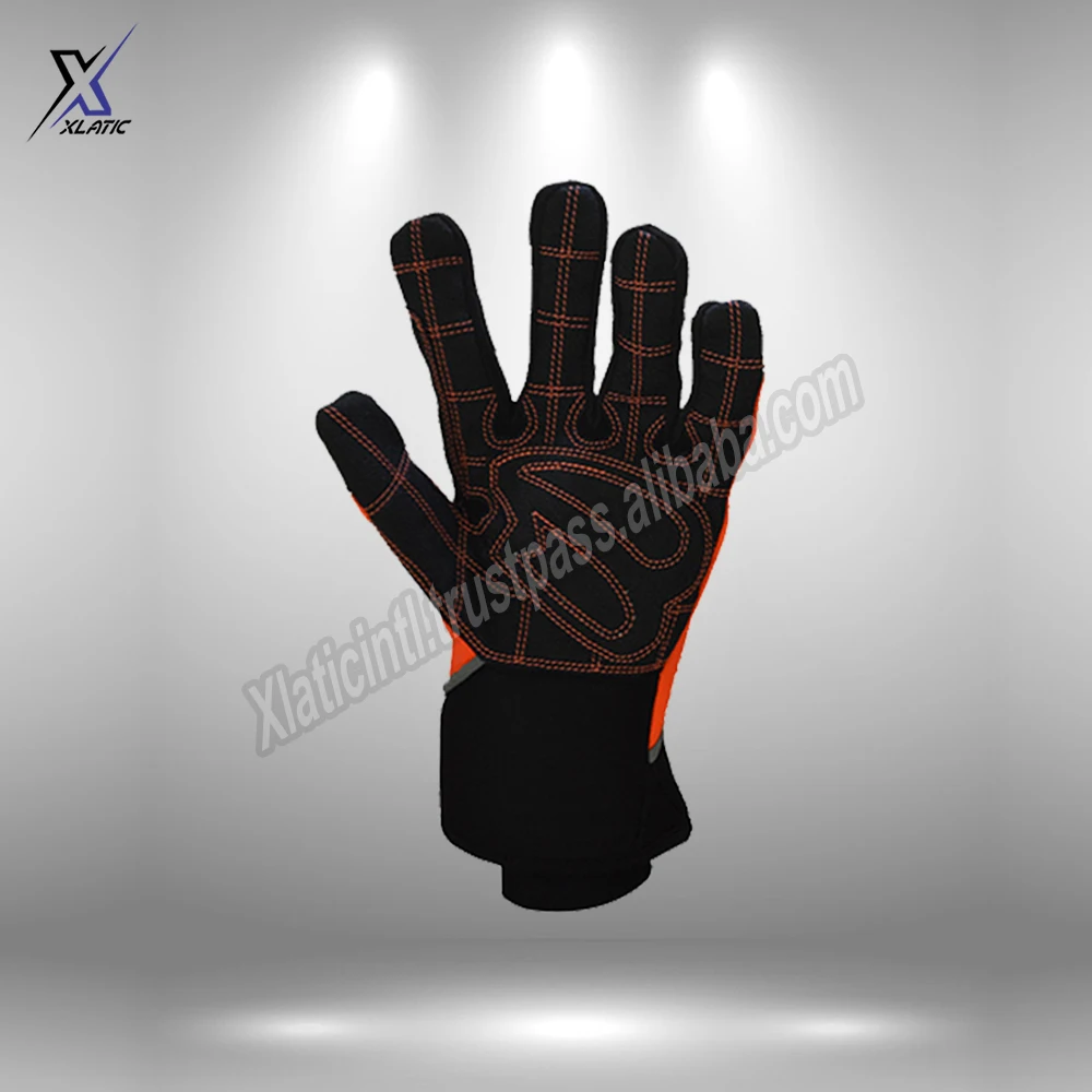 XLATIC Manufacturer company Good Quality Mechanic Gloves Custom designs OIL field Mechanic heavy machine Gloves