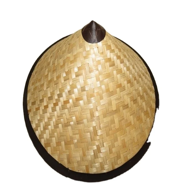 Vietnam Bamboo Conical Promotion Hat Use For Beach Party Holiday Customize the size